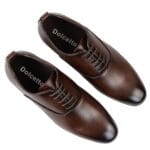 Men's Derby Shoes Oxford Dress Lace Up Shoe - Knighthood Store