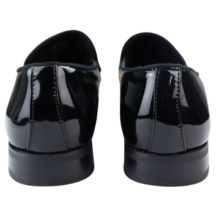 Herren Mokassin Halbschuhe Ledergefüttert Slipper Samt Elegant Formeller Schuh Schwarz Blau Rot - Knighthood Store