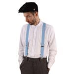 Bretelles de pantalon rétro classiques pour homme, style années 1920, style Gatsby Peaky Blinders, couleurs - Knighthood Store