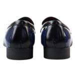 Mocassins pour homme en cuir verni doublés, à enfiler et à pampilles, chaussures habillées et habillées - Knighthood Store