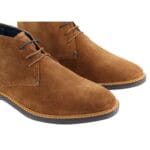 Herren-Stiefeletten aus echtem Wildleder, italienischer Stil, zum Hineinschlüpfen, elegant, lässig, Desert Chelsea, Händler - Knighthood Store