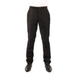 Mens Black Trousers Smart Casual Formal Work Office Wedding Prom Regular - Knighthood Store