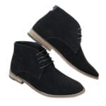 Herren Wildleder Stiefeletten Chelsea Schnürstiefeletten Echtlederfutter Italienisches Design Smart Casual - Knighthood Store