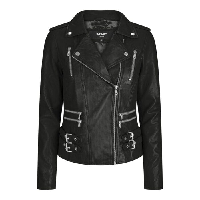 Giacca da motociclista da corsa in vera pelle blu morbida da donna e ragazza - Knighthood Store