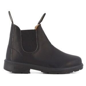 Botas Blundstone 531 de cuero negro unisex para niños, sin cordones y cómodas - Knighthood Store