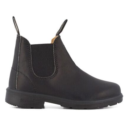 Blundstone 531 Kids Unisex Black Leather Boots Slip On Comfort - Knighthood Store