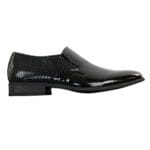 Herrenschuhe aus strukturiertem Wildleder, Slipper im italienischen Design, Smart Casual - Knighthood Store