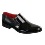 Herrenschuhe aus strukturiertem Wildleder, Slipper im italienischen Design, Smart Casual - Knighthood Store