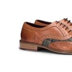 Chaussures homme en cuir véritable, richelieus, daim, tweed, lacets, style années 1920, élégantes et formelles - Knighthood Store