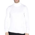 Pull polaire pour homme, col roulé, coupe ajustée, léger - Knighthood Store