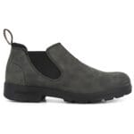 Blundstone 2035 Rustic Black - Stivali bassi in pelle stile retrò vintage slip-on - Knighthood Store