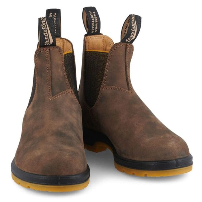 Botas Chelsea Blundstone 1944 de piel marrón con amortiguación - Tienda Knighthood