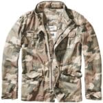 Brandit Vintage Mens Military M65 Short Army Combat Light Field Jacket Parka - Knighthood Store
