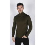 Pull polaire pour homme, col roulé, coupe ajustée, léger - Knighthood Store