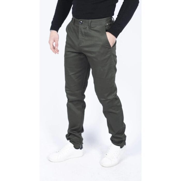 Pantaloni jeans chino da uomo, elasticizzati, classici, eleganti, casual, vestibilità su misura - Knighthood Store