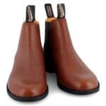 Stivaletti Chelsea Blundstone 1902 in pelle marrone chiaro, eleganti e classici, da rivenditore - Knighthood Store