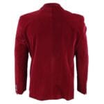 Mens Soft Velvet 1 Button Dinner Jacket Tuxedo Blazer Smart Casual Tailored Fit - Knighthood Store