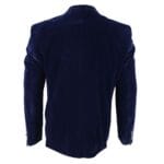 Mens Soft Velvet 1 Button Dinner Jacket Tuxedo Blazer Smart Casual Tailored Fit - Knighthood Store