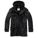 Parka de combat Brandit BW 3163, manteau de combat militaire allemand doublé de fourrure, hiver - Knighthood Store
