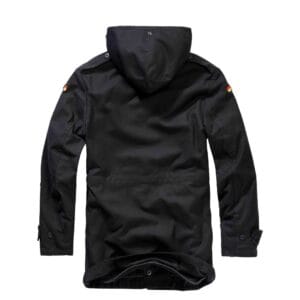 Parka de campo Brandit BW 3163, abrigo de combate militar del ejército alemán con forro de piel para invierno - Tienda Knighthood