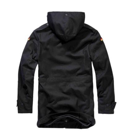 Parka de campo Brandit BW 3163, abrigo de combate militar del ejército alemán con forro de piel para invierno - Tienda Knighthood