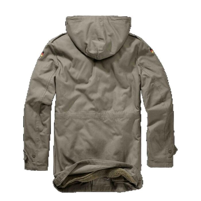 Brandit Field Parka BW 3163 Militär Deutschland Armee Kampfmantel Pelzgefüttert Winter - Knighthood Store