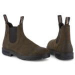 Blundstone 1615 Chelsea Boot aus dunkelolivfarbenem Wildleder - Knighthood Store