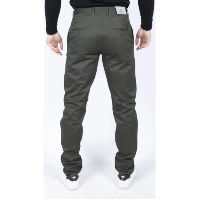 Pantaloni jeans chino da uomo, elasticizzati, classici, eleganti, casual, vestibilità su misura - Knighthood Store