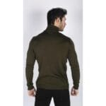 Pull polaire pour homme, col roulé, coupe ajustée, léger - Knighthood Store