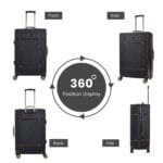 Luggage Suitcase Travel Bag Carry On Hand Cabin Check in Hard-Shell 4 Spinner Wheels Trolley Set | Vintage - Image 86