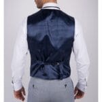 Chaleco cruzado clásico Gatsby Blinders de tweed de espiga para hombre - Tienda Knighthood
