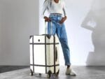 Luggage Suitcase Travel Bag Carry On Hand Cabin Check in Hard-Shell 4 Spinner Wheels Trolley Set | Vintage - Image 60