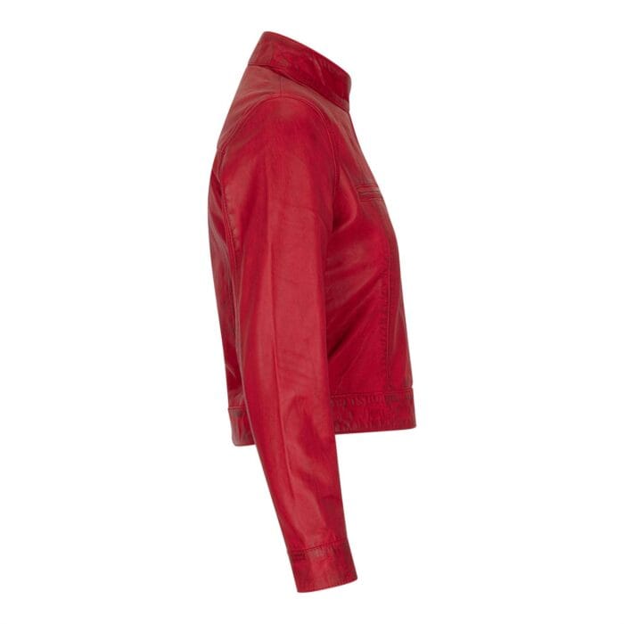 Damen-Motorrad-Bikerjacke aus Leder - Knighthood Store