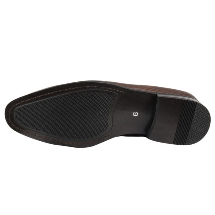 Mocassini da uomo in pelle foderati, slip-on, con nappe, scarpe formali - Knighthood Store
