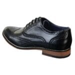 Chaussures Gatsby Brouges élégantes en cuir véritable à lacets pour homme - Knighthood Store