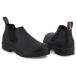 Bottes basses en cuir noir Blundstone 2039, style vintage et confortable - Knighthood Store
