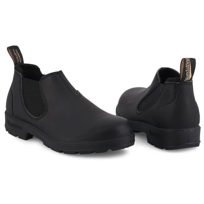 Bottes basses en cuir noir Blundstone 2039, style vintage et confortable - Knighthood Store