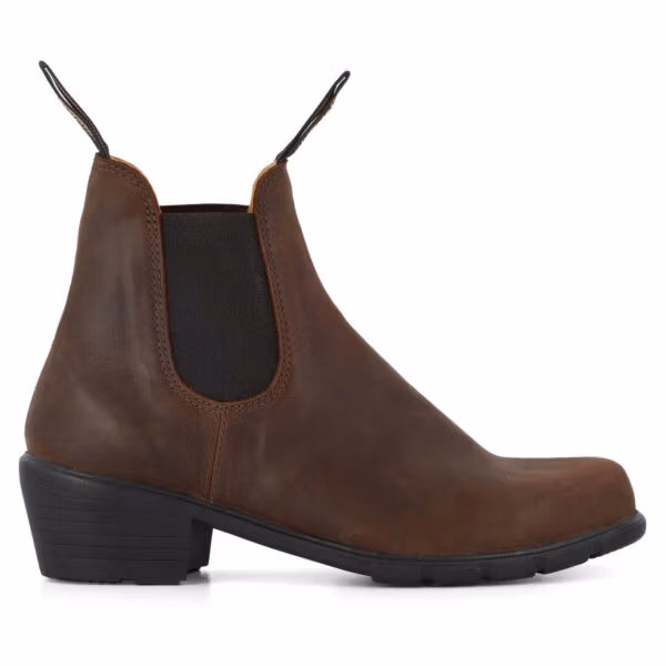 Blundstone 1673 Antique Brown Leather Chelsea Boots - Knighthood Store
