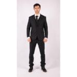 Abito da uomo 3 pezzi blu su misura elegante formale classico vintage Gatsby anni '20 - Knighthood Store