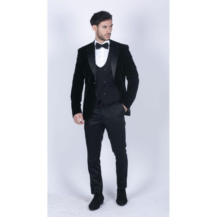 Giacca da smoking da uomo in morbido velluto verde oliva con 1 bottone, vestibilità casual elegante - Knighthood Store