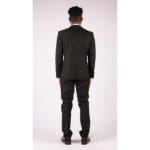 Traje de esmoquin clásico de satén negro de 3 piezas para hombre, a medida, para boda y graduación - Knighthood Store
