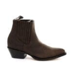 Stivaletti da cowboy da uomo Grinders Maverick in vera pelle, stile western cubano da equitazione - Knighthood Store