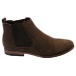 Stivaletti da uomo in pelle scamosciata italiana slip-on eleganti e casual, modello Desert Chelsea - Knighthood Store