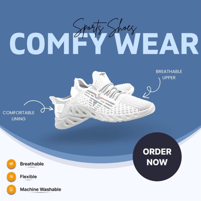 Scarpe da corsa leggere da uomo, traspiranti, per palestra, allenamento, sport all'aria aperta | Nero, blu navy, rosso, bianco - Knighthood Store