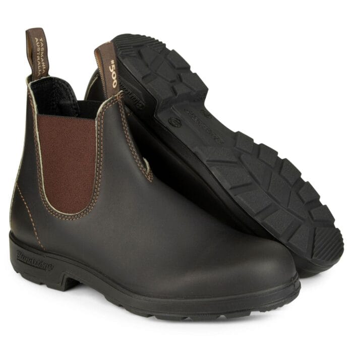 Stivaletti Chelsea Blundstone 500 Stout Brown - Knighthood Store