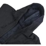 Chaqueta con capucha para hombre, forro polar, tejido de punto, cálida, informal, con cremallera, para invierno - Knighthood Store