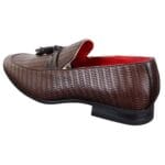 Mocassini da uomo classici vintage con nappe in pelle PU, eleganti e casual - Knighthood Store