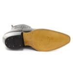 Stivaletti da cowboy da uomo Grinders Maverick in vera pelle, stile western cubano da equitazione - Knighthood Store