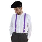 Bretelles de pantalon rétro classiques pour homme, style années 1920, style Gatsby Peaky Blinders, couleurs - Knighthood Store