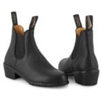 Blundstone 1671 Stivaletti Chelsea da donna in pelle nera con elastico alla caviglia - Knighthood Store